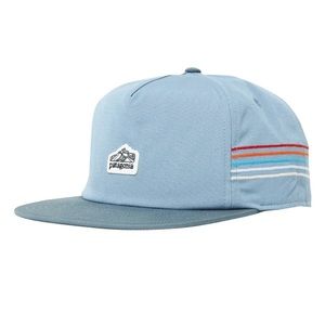 Patagonia Line Logo Ridge Stripe Funfarer Cap Light Plume Grey